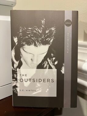 The Outsiders book by .E. Hinton